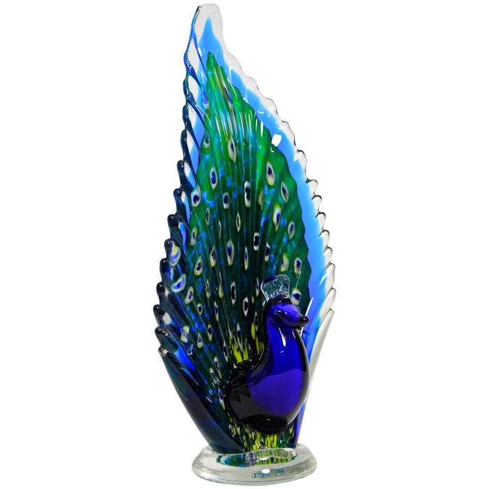 Murano glass peacock italian glasswork craftsmanship sculptures traditional bathroom stand 1stdibs project glassworks beauty show italy amazing made objects decorative